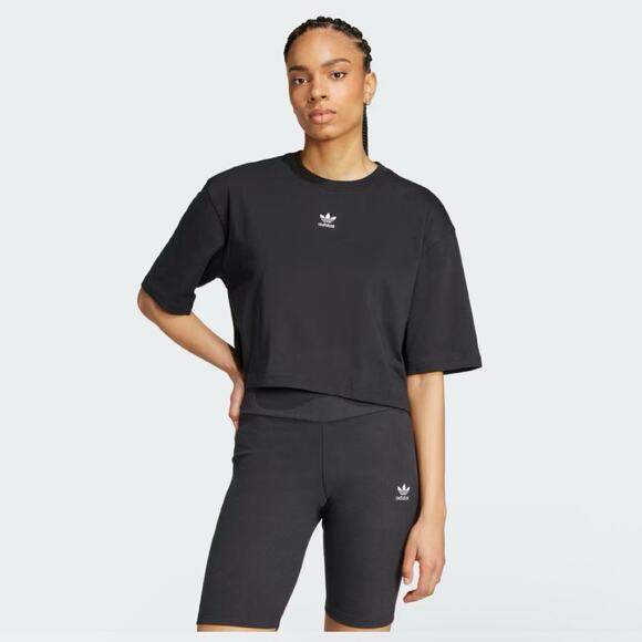 adidas Tops - Adidas training crop tee size